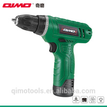 qimo mini cordless drill 10MM drill cordless 10.8v/12v 10mm 0-550r/m